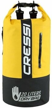 Vodotesný vak Cressi Dry Bag Bi-Color Black/Yellow 20L - 1