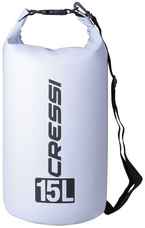 Wasserdichte Tasche Cressi Dry Bag White 15L