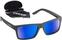 Óculos de náutica Cressi Bahia Black/Blue/Mirrored Óculos de náutica