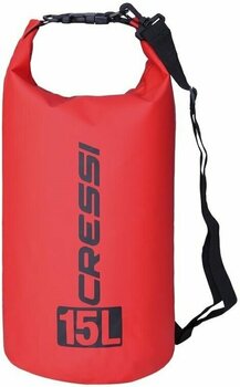 Vodotesný vak Cressi Dry Bag Red 15L - 1