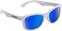 Sonnenbrille fürs Segeln Cressi Kiddo 6 Plus White/Mirrored/Blue Sonnenbrille fürs Segeln