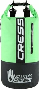 Wodoodporna torba Cressi Dry Bag Bi-Color Black/Fluo Green 20L - 1