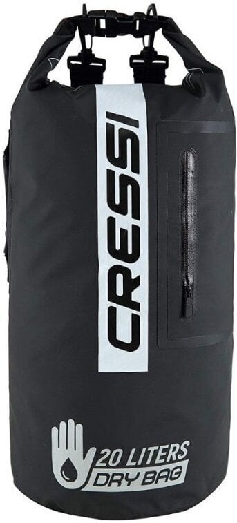 Wasserdichte Tasche Cressi Dry Bag Bi-Color Black/Black 20L