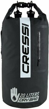 Wasserdichte Tasche Cressi Dry Bag Bi-Color Black/Black 20L - 1