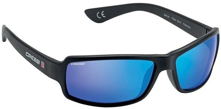Sonnenbrille fürs Segeln Cressi Ninja Floating Mirrored/Blue Sonnenbrille fürs Segeln