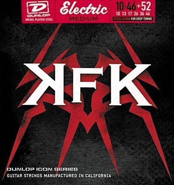 Struny pre elektrickú gitaru Dunlop DEN 2017 Kerry King