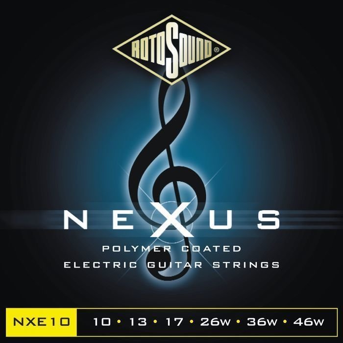 Cordas para guitarra elétrica Mi Rotosound NXE 10