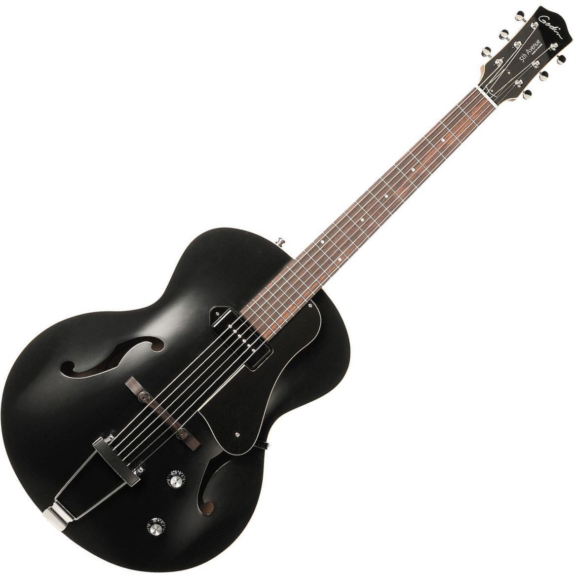 Semiakustická gitara Godin 5-Th Avenue Kingpin Black