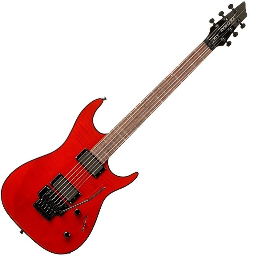 E-Gitarre Godin Redline 1 Trans Red Flame RW B-Stock