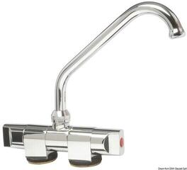 Osculati Swivelling tap Slide series high cold/hot water