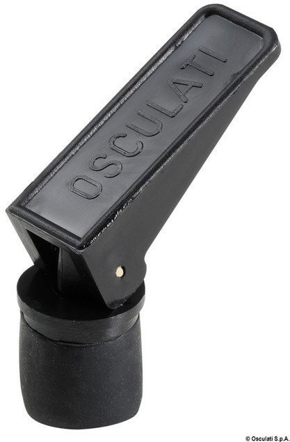 Vodní ventil, nalévací hrdlo Osculati Black expandable plug