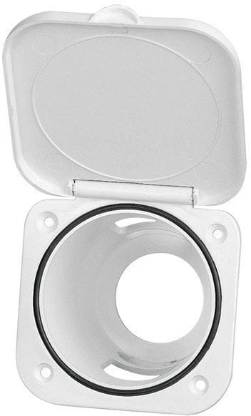 Lodní sprcha Nuova Rade Case for Shower Head, Square, withLid, 95x95mm White