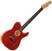 Elektroakusztikus gitár Fender American Acoustasonic Telecaster Crimson Red