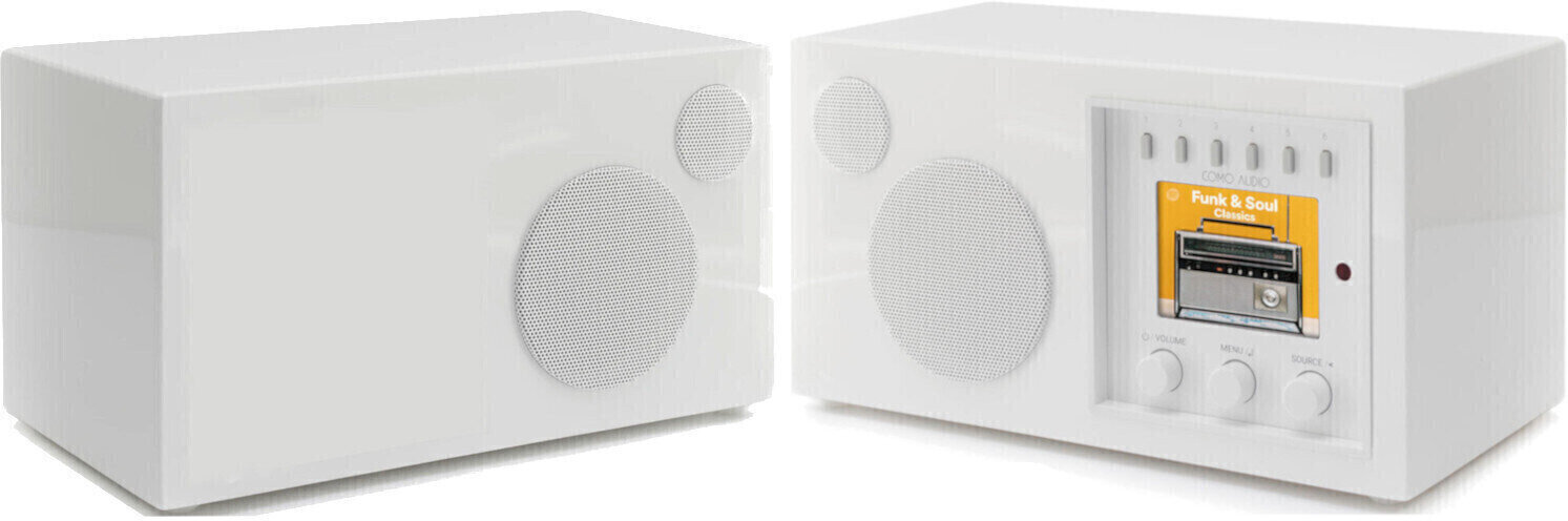 Odtwarzacz muzyki stołowy COMO AUDIO Solo HG White Stereo SET High Gloss White