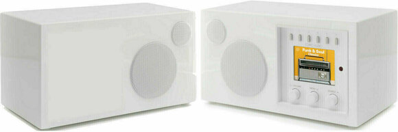 Desktop Music Player COMO AUDIO Solo HG White Stereo SET High Gloss White - 1