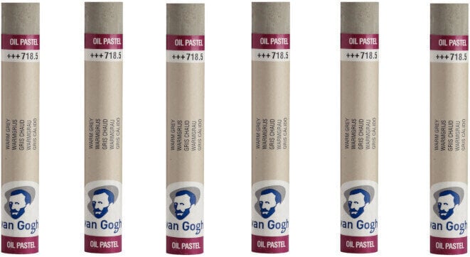 Öl-Pastell Van Gogh Oil Pastel Stick Ölpastellset Warm Grey 5 6 Stück
