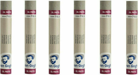 Öl-Pastell Van Gogh Oil Pastel Stick Ölpastellset Warm Grey 5 6 Stück - 1