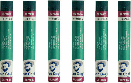 Pastel à l'huile Van Gogh Oil Pastel Stick Coffret de pastels à l'huile Viridian 3 6 pièces - 1