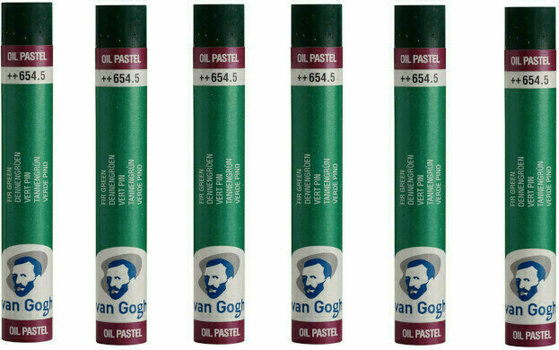 Oil Pastel Van Gogh Oil Pastel Stick Set of Oil Pastels Fir Green 5 6 pcs - 1