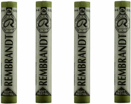 Mjuk pastell Rembrandt Uppsättning mjuka pastellkritor Olive Green 8 4 st - 1