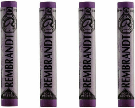 Pastel sec Rembrandt Soft Pastel Coffret de pastels secs Violet 7 4 pièces - 1