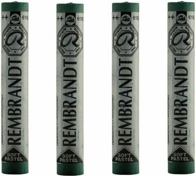 Droge pastel Rembrandt Set droge pastels Permanent Green Deep 3 4 stuks - 1