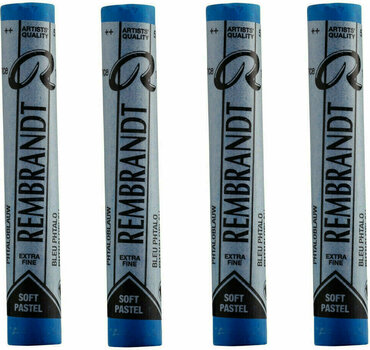 Pastel uscat Rembrandt Soft Pastel Set de pasteluri uscate Phthalo Blue 5 4 Bucăți - 1