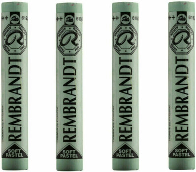Droge pastel Rembrandt Soft Pastel Droogpastelset Permanent Green Deep 9 4 stuks - 1
