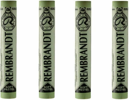 Pastel sec Rembrandt Soft Pastel Coffret de pastels secs Cinnabar Green Light 9 4 pièces - 1
