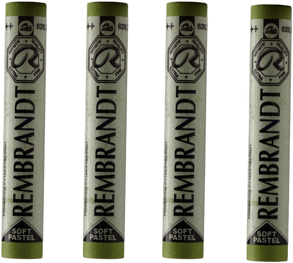 Droge pastel Rembrandt Set droge pastels Cinnabar Green Light 7 4 stuks