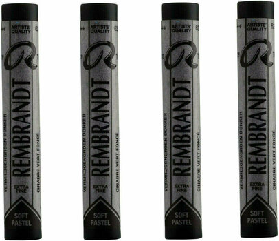 Pastel sec Rembrandt Soft Pastel Coffret de pastels secs Cinnabar Green Deep 2 4 pièces - 1