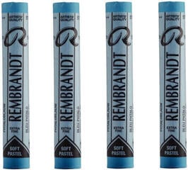 Suchy pastel Rembrandt Soft Pastel Zestaw suchych pasteli Phthalo Blue 7 4 szt.
