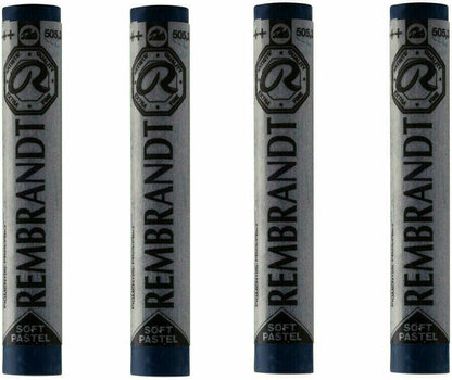 Pastel sec Rembrandt Soft Pastel Coffret de pastels secs Ultramarine Light 3 4 pièces - 1