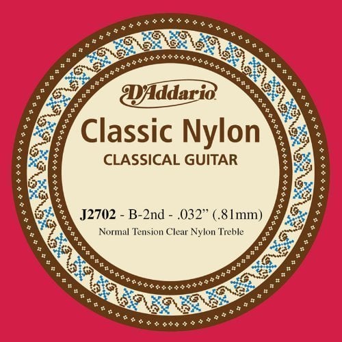 Különálló klasszikus gitárhúr D'Addario J2702 Különálló klasszikus gitárhúr