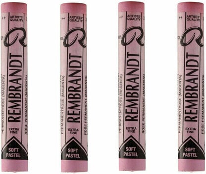 Droge pastel Rembrandt Set droge pastels Permanent Rose Mag 9 4 stuks - 1