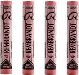 Pastel suave Rembrandt Soft Pastel Juego de pasteles secos Permanent Red 8 4 piezas