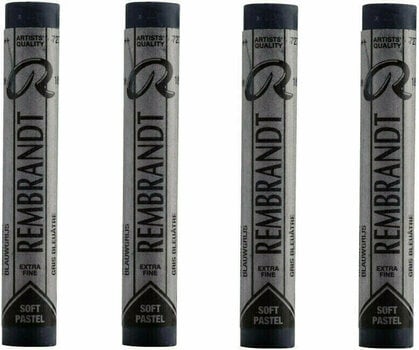 Pastel sec Rembrandt Soft Pastel Coffret de pastels secs Bluish Grey 5 4 pièces - 1