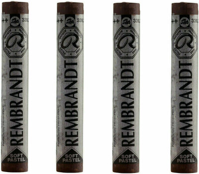 Pastel sec Rembrandt Soft Pastel Coffret de pastels secs Light Oxide Red 3 4 pièces - 1