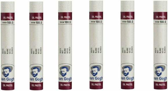 Oljepastell Van Gogh Oil Pastel Stick White 5 (6 Pieces) - 1