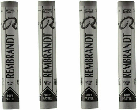 Pastel suave Rembrandt Soft Pastel Juego de pasteles secos Grey 9 4 piezas - 1