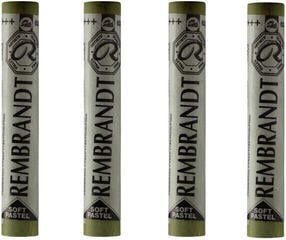 Сух пастел Rembrandt Soft Pastel Комплект сухи пастели Permanent Yellowish Green 3 4 бр.