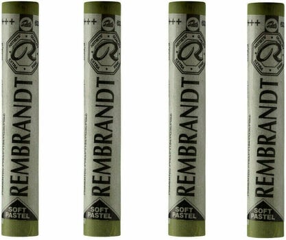 Droge pastel Rembrandt Set droge pastels Permanent Yellowish Green 3 4 stuks - 1