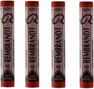 Pastel sec Rembrandt Soft Pastel Coffret de pastels secs Madder Lake Deep 5 4 pièces - 1