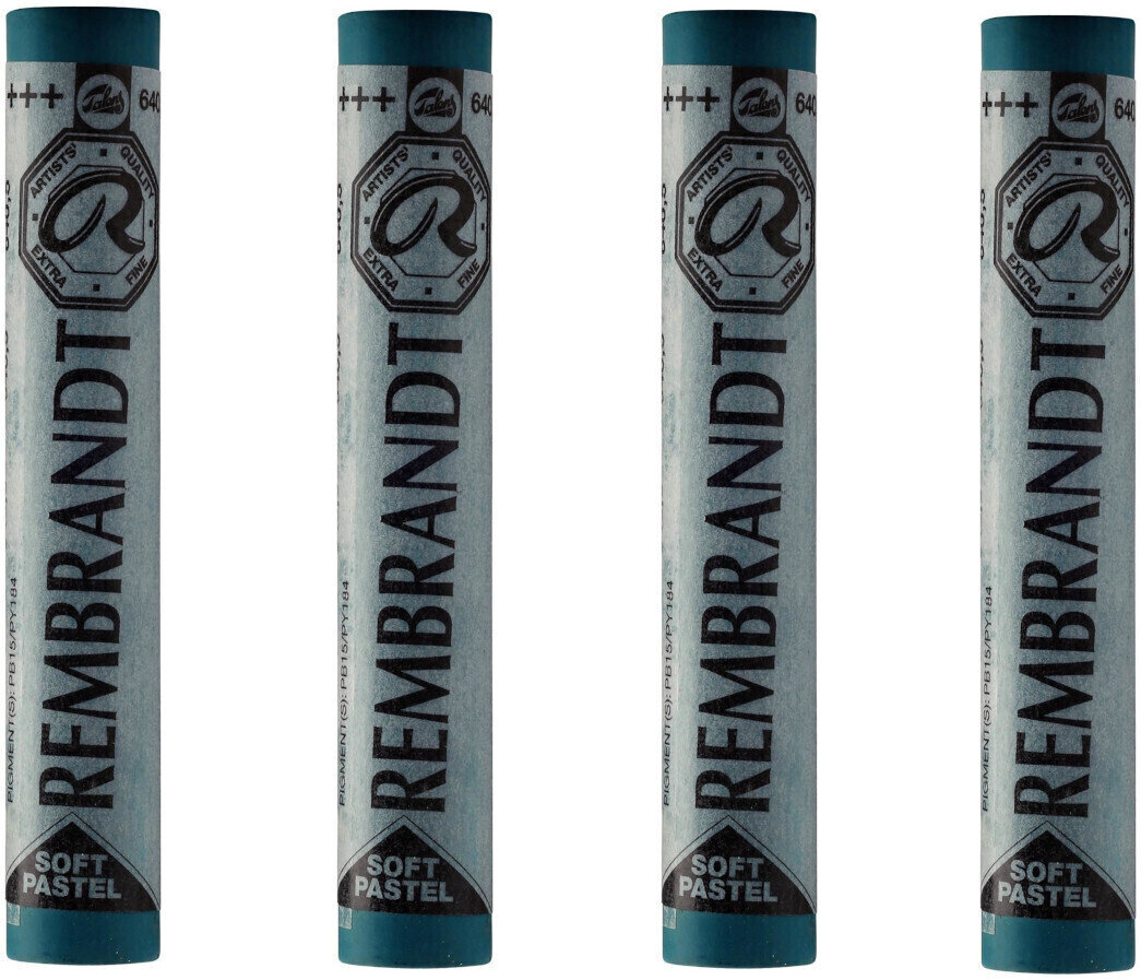 Trockenes Pastell Rembrandt Soft Pastel Trockenpastellset Bluish Green 5 4 Stück