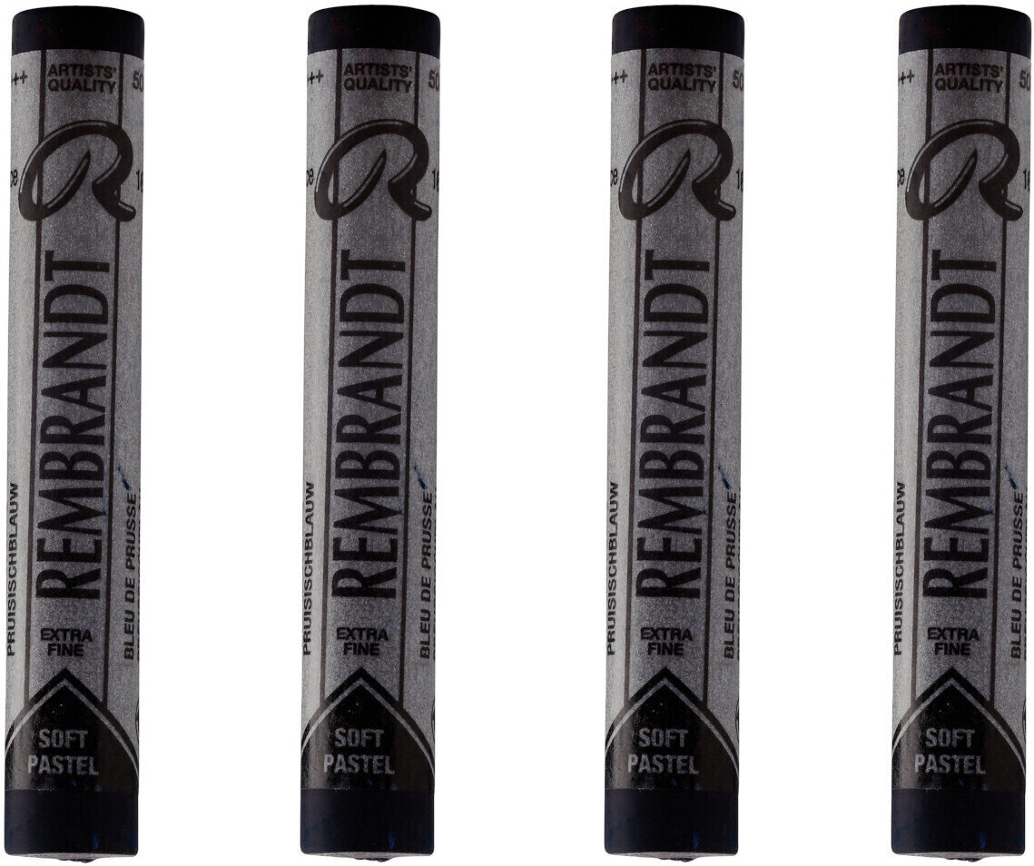 Pastel sec Rembrandt Soft Pastel Coffret de pastels secs Prussian Blue 2 4 pièces