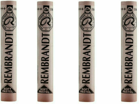 Pastel sec Rembrandt Soft Pastel Coffret de pastels secs Light Oxide Red 9 4 pièces - 1