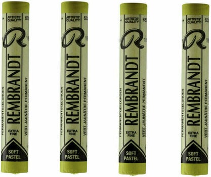 Droge pastel Rembrandt Soft Pastel Droogpastelset Permanent Yellowish Green 5 4 stuks - 1