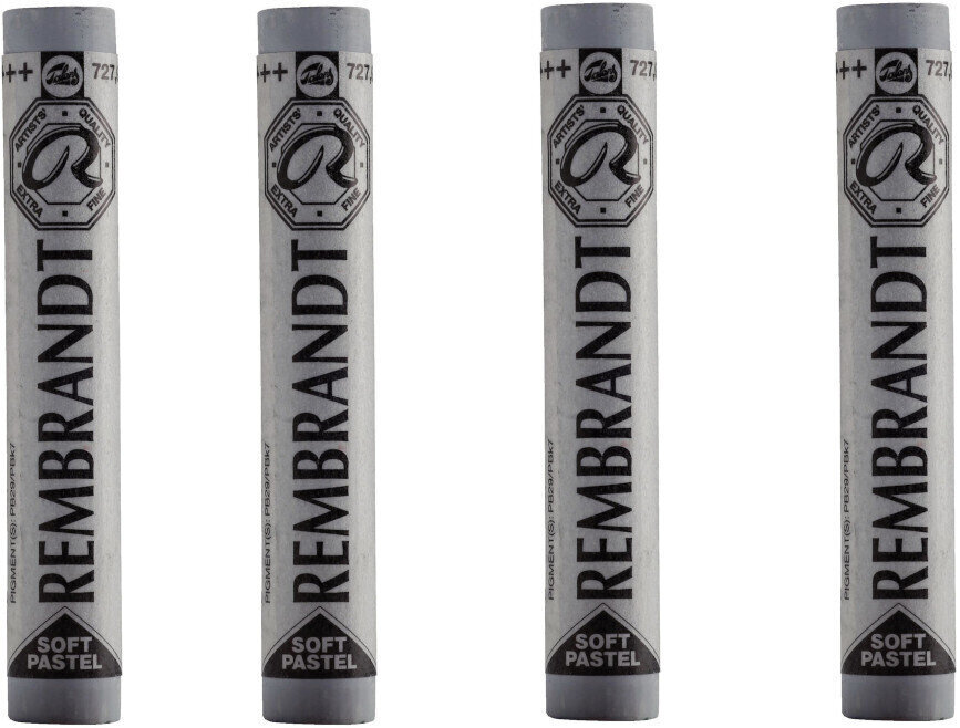 Pastel sec Rembrandt Soft Pastel Coffret de pastels secs Bluish Grey 9 4 pièces