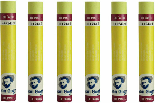 Olejový pastel Van Gogh Oil Pastel Stick Sada olejových pastelov Greenish Yellow 9 6 ks - 1