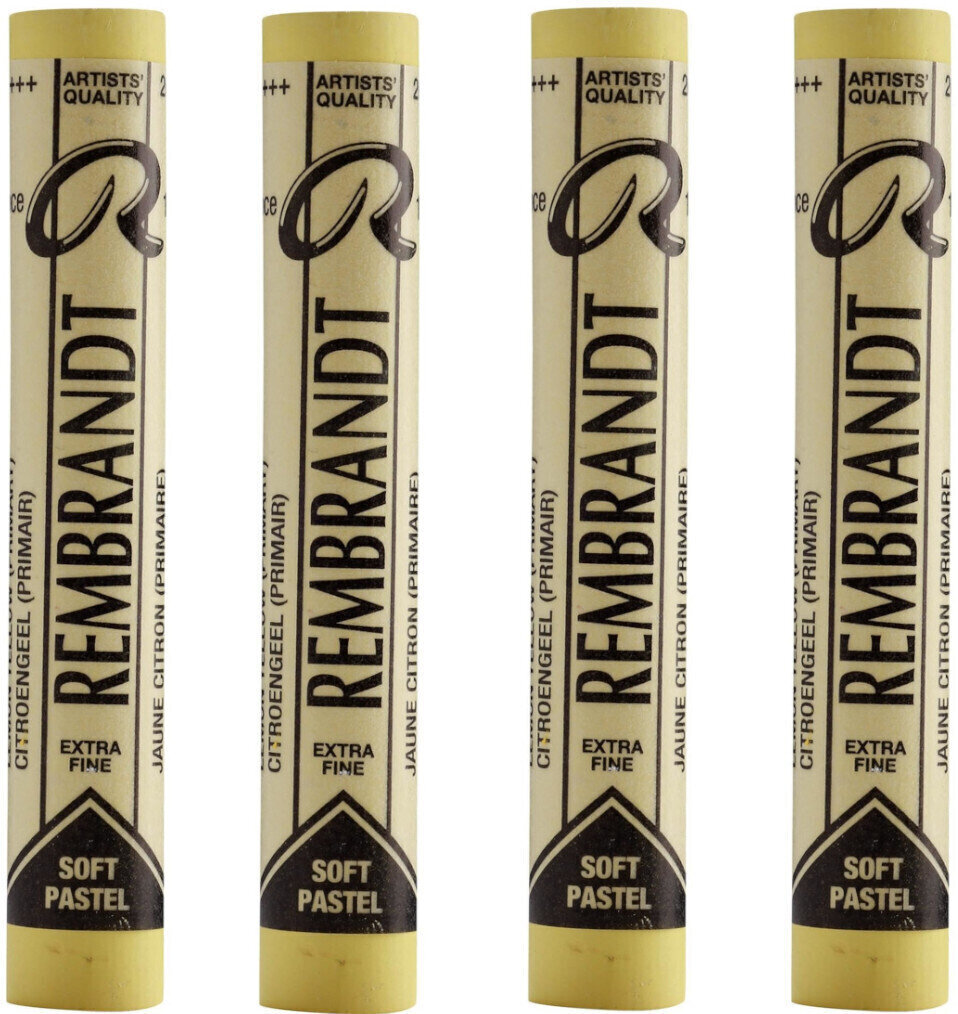 Droge pastel Rembrandt Set droge pastels Lemon Yellow 8 4 stuks